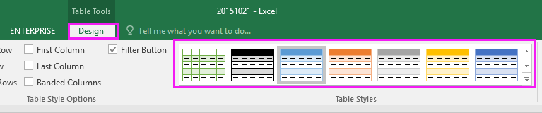 doc auto color alternating row 5