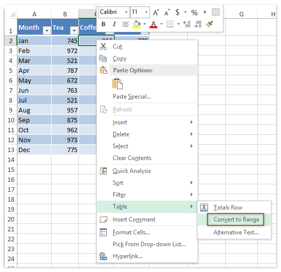 doc clear delete table format 5