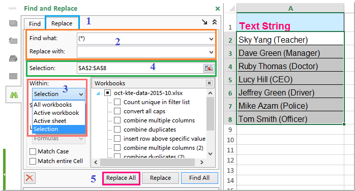 doc remove data in brackets 6