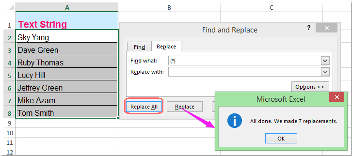 doc remove data in brackets 4