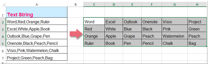 doc reverse concatenate 12