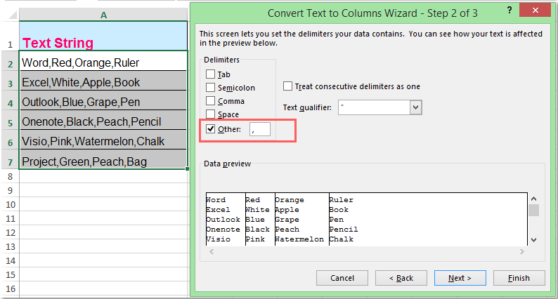 doc reverse concatenate 5