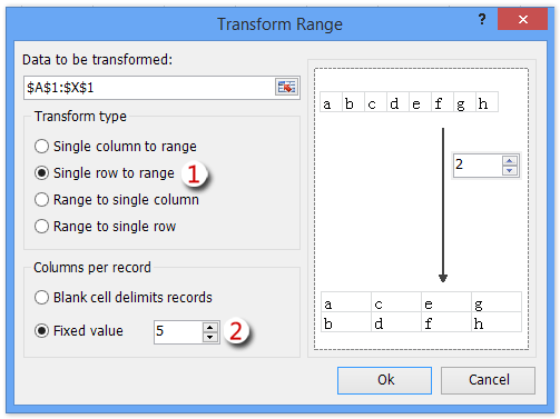 doc split one row to multiple rows 5