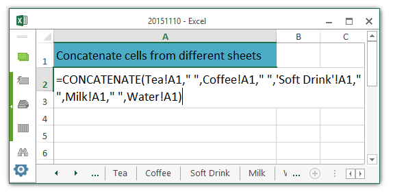 doc concatenate from multipe sheets 1