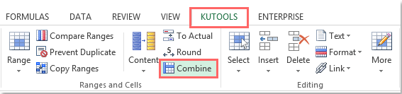 doc combine skip blanks 4