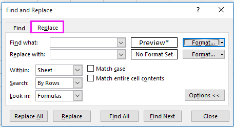 doc find replace merged cells 2