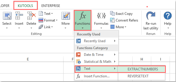 doc extract decimal numbers 4