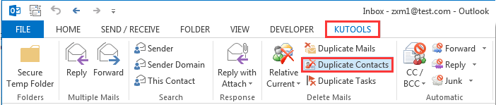 doc remove duplicate contact 1