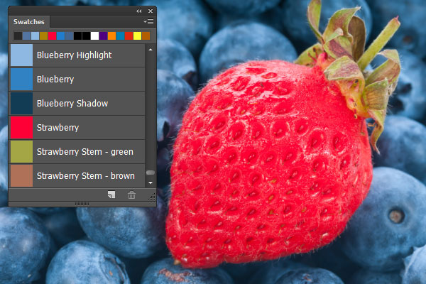 Color Swatches in Photoshop