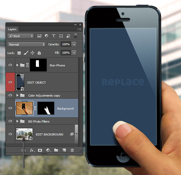 Double click the layer thumbnail to open the Smart Object