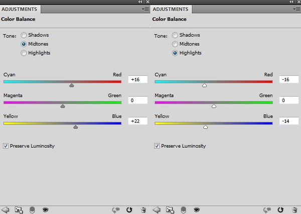 whole scene color balance