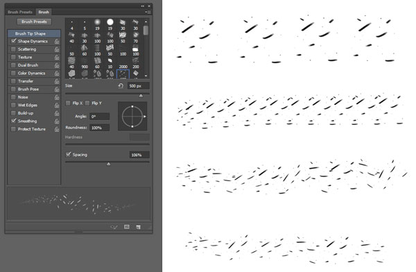 Straw Brush Spacing Tweak