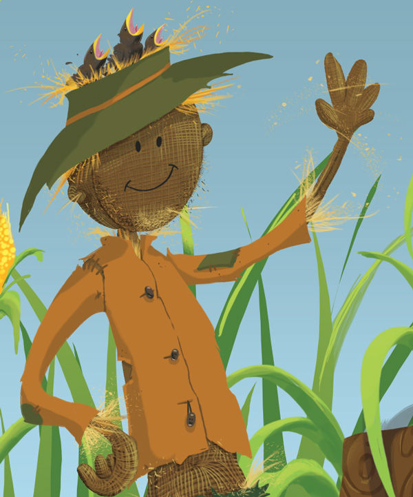 Scarecrow Straw Stubble