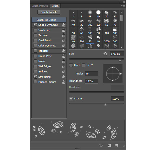 Wood Brush Tip Shape