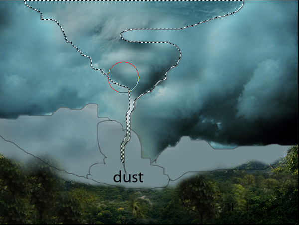 Construct the Twister from Clouds