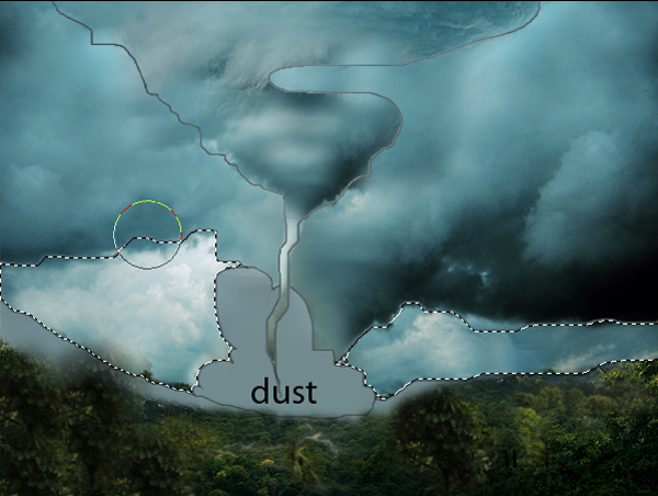 Construct the Twister from Clouds