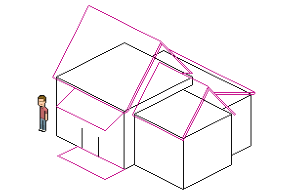 adding roof to the porch