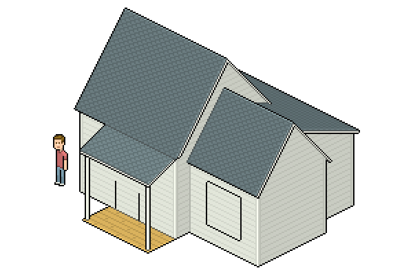 starting double window frame