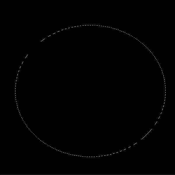 Which area you should select with the Marquee Tool M