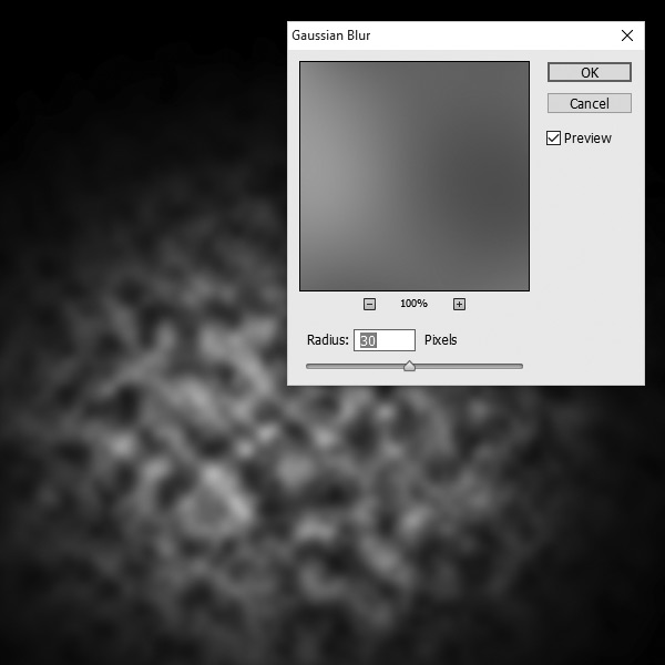 Gaussian Blur setting