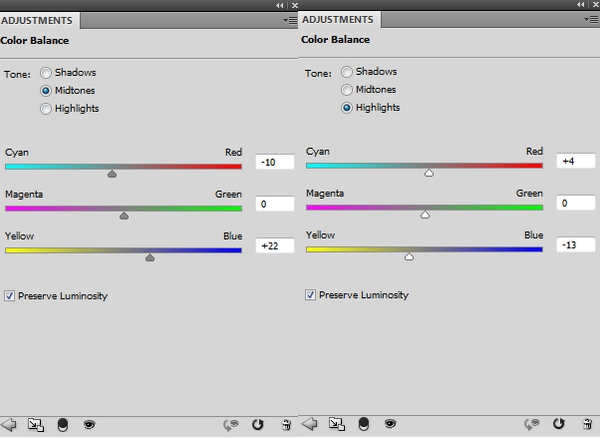 whole scene color balance