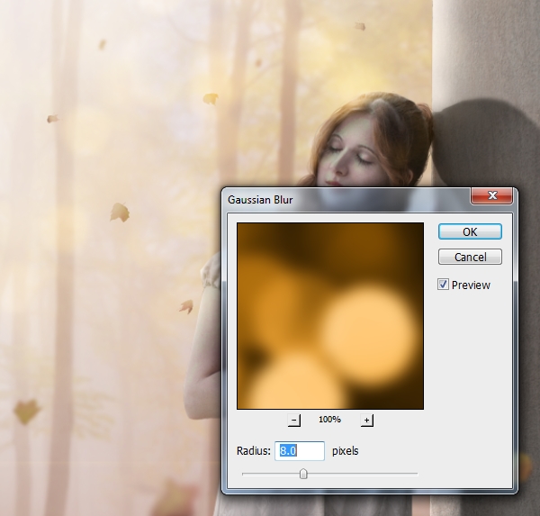 bokeh gaussian blur