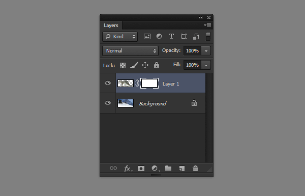 photoshop layer mask added