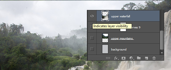 Layers visibility