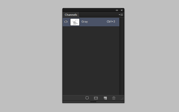 photoshop line art channels gray