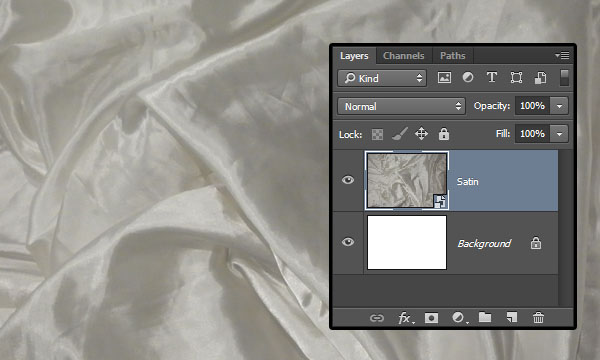 Adding the Satin Texture
