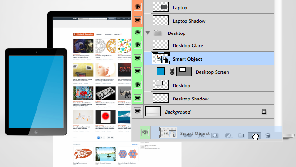 duplicate smart object