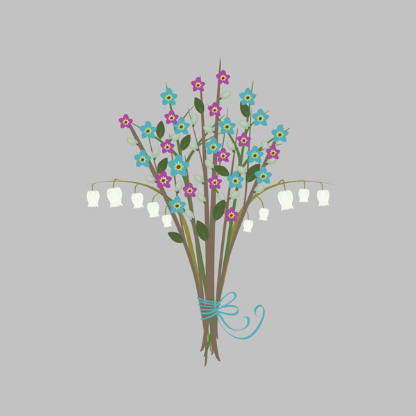 Jamie Werners flower bouquet design