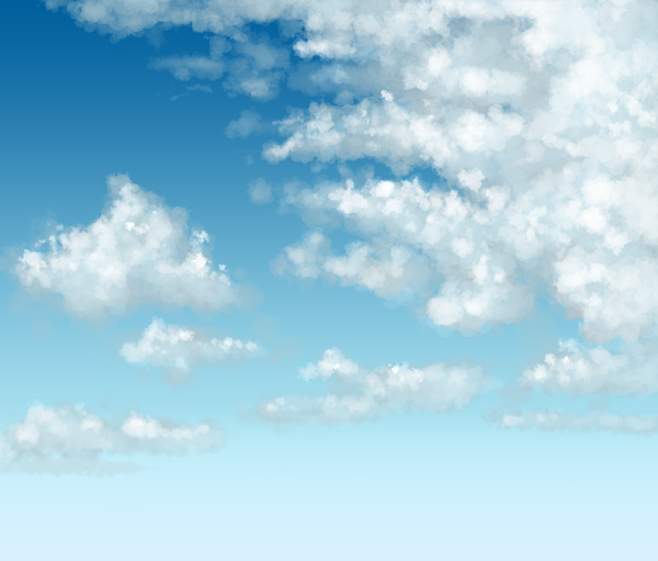 photoshop paint sky clouds shading light