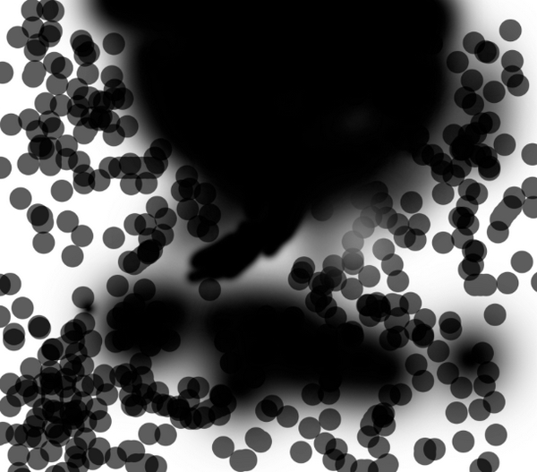 particles layer mask