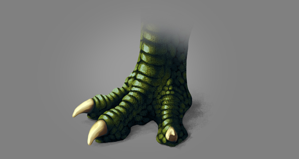 photoshop dragon claw foot scales textures overlay no white brightening