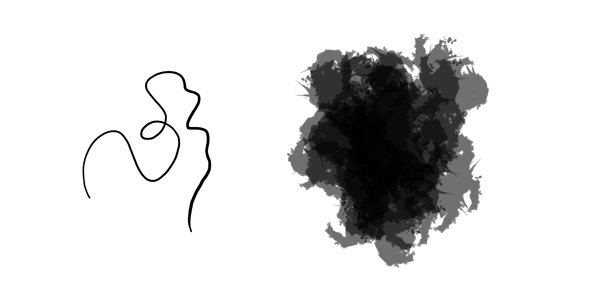 drawing painting brush difference