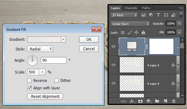 Gradient Adjustment Layer