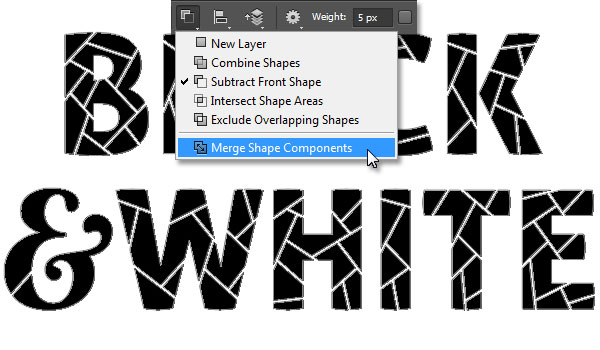 Merge Shape Components