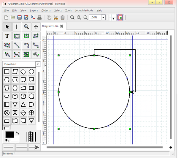 diagramming with dia