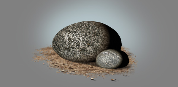 photoshop paint stone texture light effect