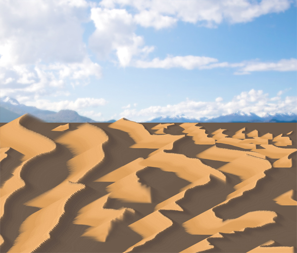 photoshop paint desert mixer brush dunes