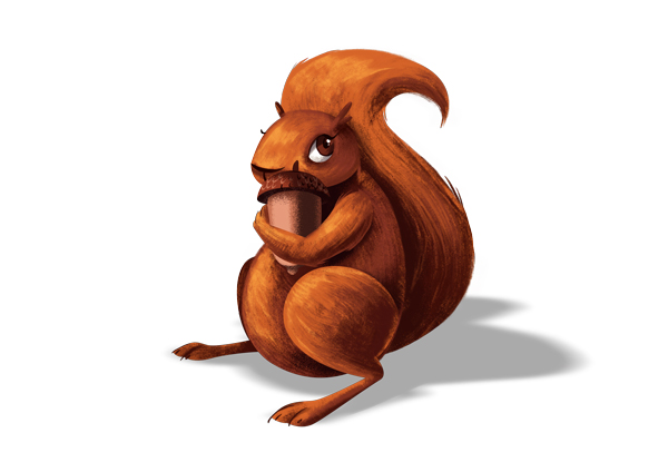 Squirrel character