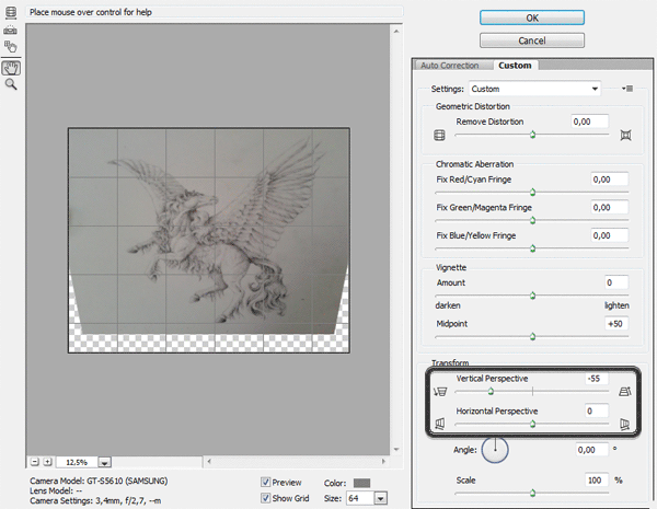 how to clean scan photos contrast sketch pencil traditional photoshop 3