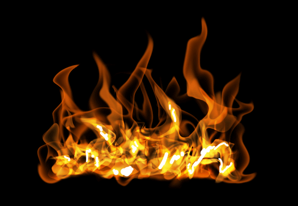 How to paint fire photoshop digital 19