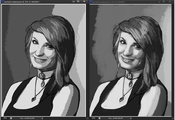 how to practice grayscale painting value photoshop reference 10