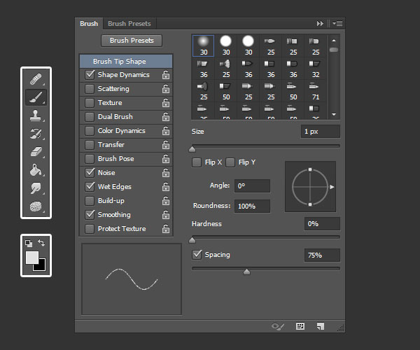 Brush Tip Shape