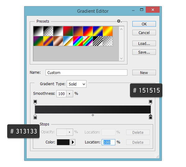 Gradient Editor for Stroke