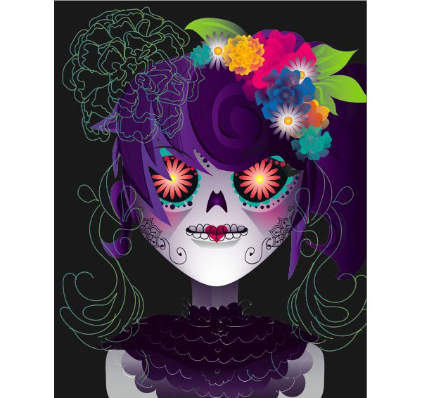 BookeCandys calavera girl