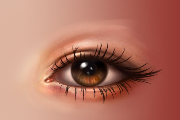 Eyelashes base