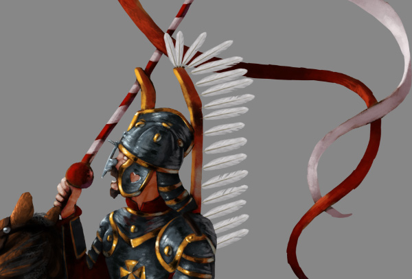 how to paint draw feathers photoshop wing hussar 4